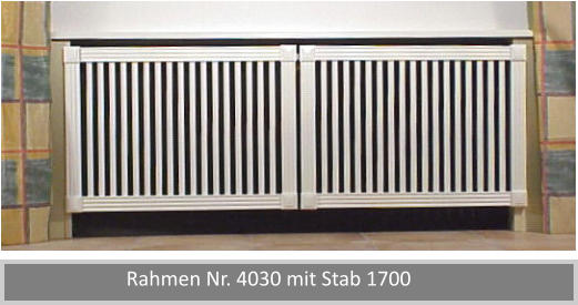 Rahmen Nr. 4030 mit Stab 1700